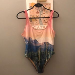 Forever 21 One Piece Bathing Suit - Size M
